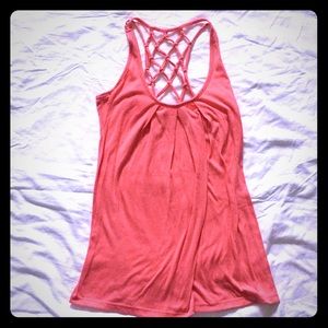 🏄🏽‍♀️ Beach bum orange tank top